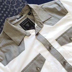 🚨SOLD🚨NWT GUESS Men's Slim Fit Shirt